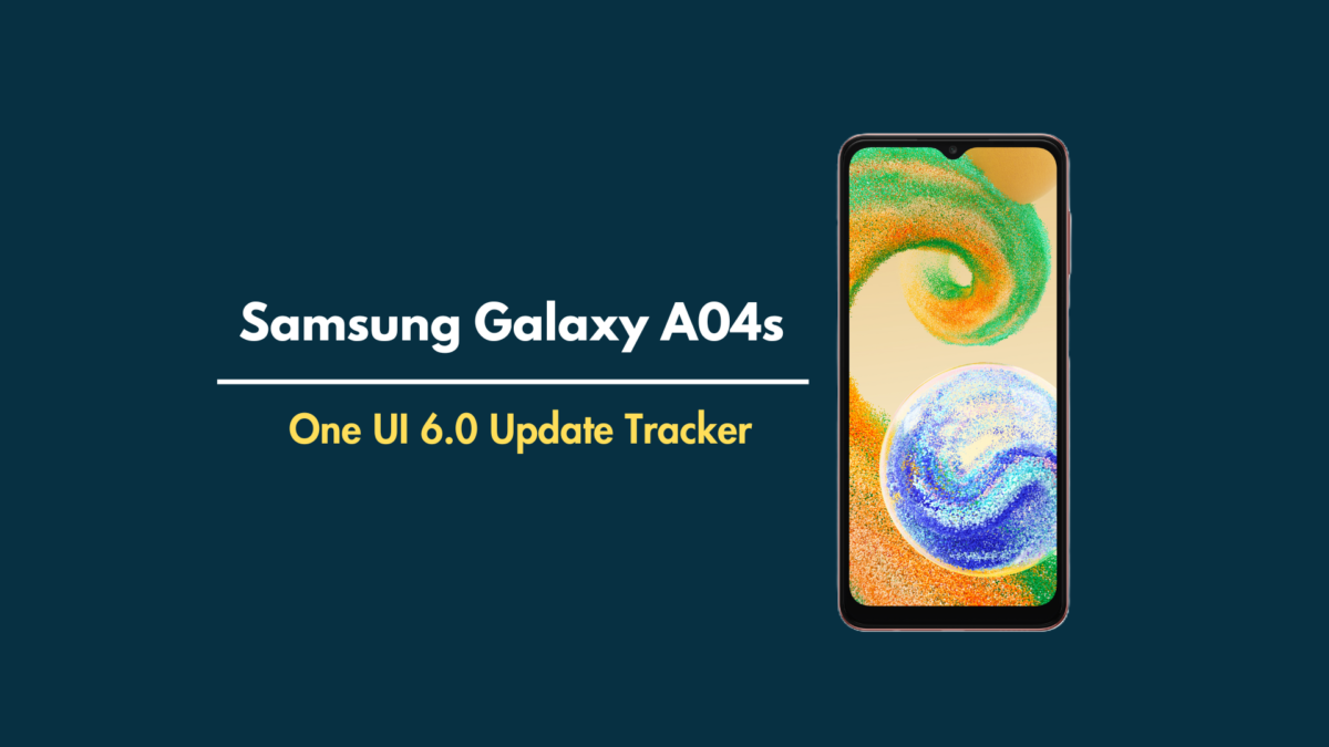 Samsung Galaxy A04s One UI 6.0 update
