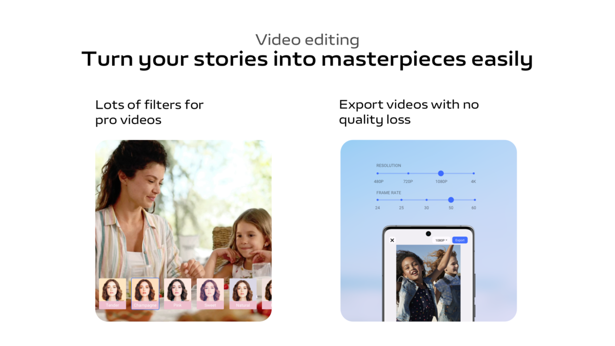 Funtouch OS 14 video editing features