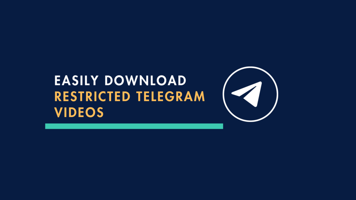 Download restricted videos from Telegram